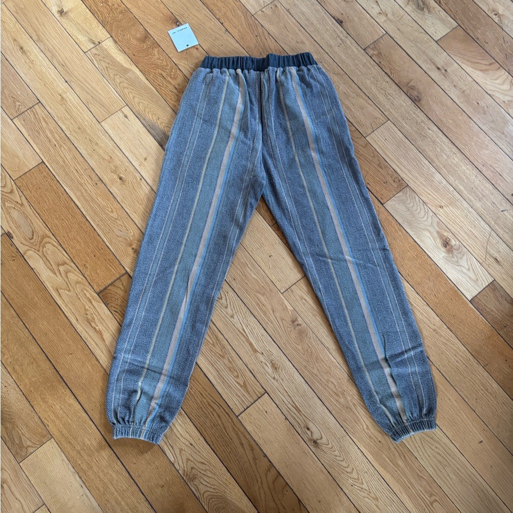 O'Neill Blue and Gray Striped Joggers